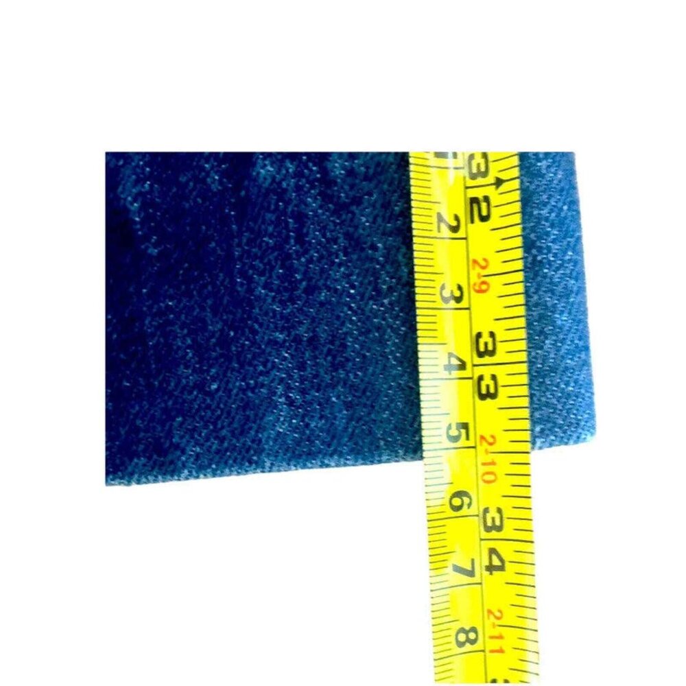 RE/DONE 70's Style Retro pocket Wide Leg Jeans in True Rinse Dark Wash 31 NWT - Picture 7 of 8
